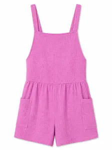 Gauze | Tie Back Romper
