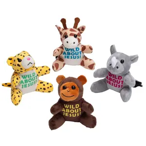 Wild About Jesus Stuffed Safari Animals - 12 Pc.