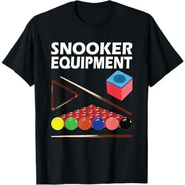 Snooker equipment billiards jerseys for men 8 ball pool T-Shirt