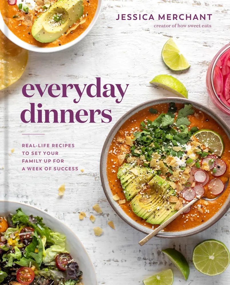 USED Book - Everyday Dinners: Real-Life Recipes to Set Your Family Up for a Week of Success: A Cookbook by Merchant, Jessica (Hardcover) - english