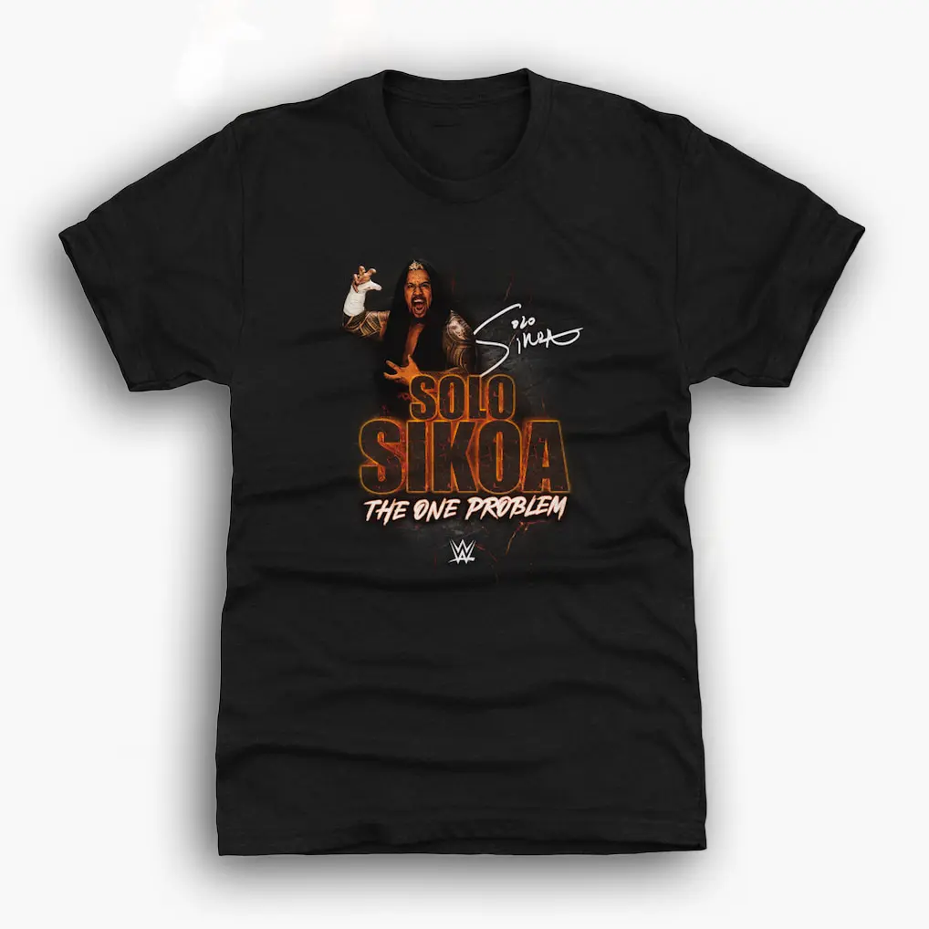 Solo Sikoa The One Problem Premium T-Shirt, Tribal Enforcer Wrestling Graphic, Samoan Dynasty Streetwear, Bloodline Fan Gift for Men