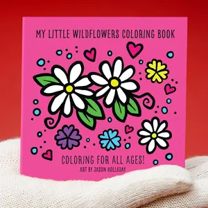 My Little Wildflowers Coloring Book (Volume 1)
