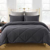 Grey: Diamond-quilted