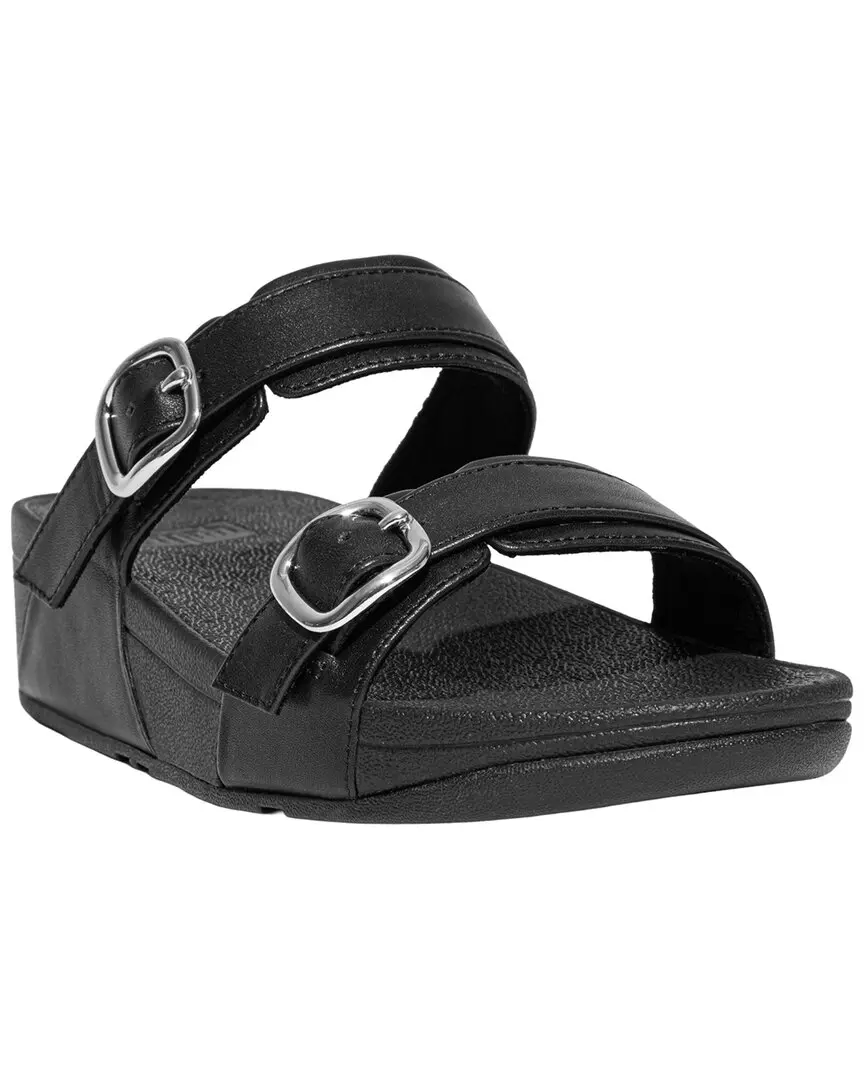 FitFlop Lulu Adjustable Leather Slide