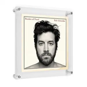 Record Album Frame with 12x12" Acrylic Mat (Album Cover or Vinyl)