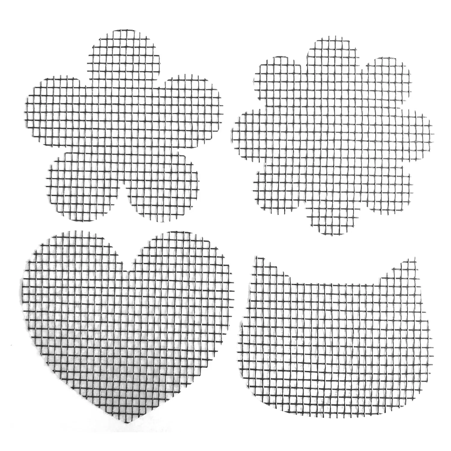 Cute Window Screen Repair Kit (10 Sheets) Screen Repair Tape Mesh Screen Patch Repair Kit Screen Tape Mesh Repair Screen Door Repair Kit Window Screen Mesh