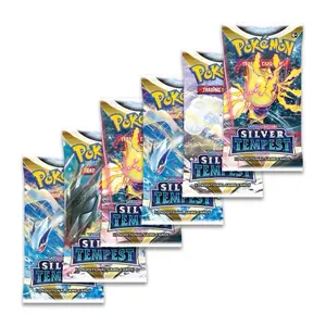 Pokemon Sword & Shield Silver Tempest Booster Packs (LIVE RIP)