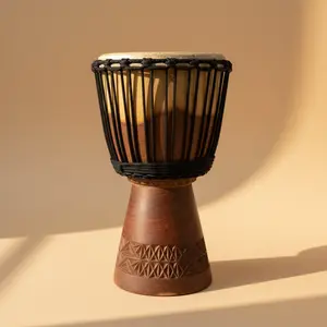 DJEMBE DRUM - BLACK 10"