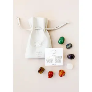Chakra Crystal Kit-7 Tumbled Gemstones