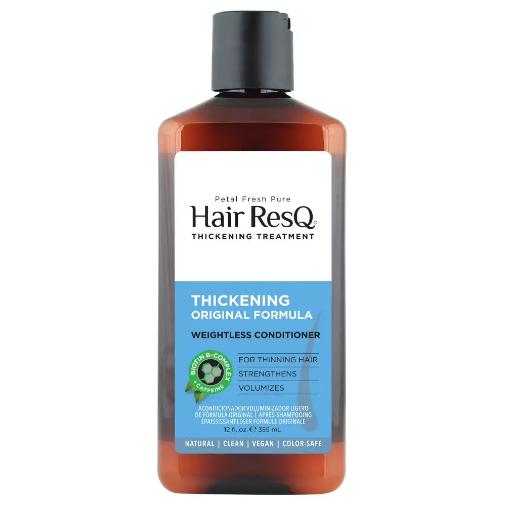 12oz Organic Thickening Cleansing Liquid Hair Conditioner - Peppermint, Green Tea, Caffeine, Biotin, Rosemary - Anti-Hair Loss Haircare Product