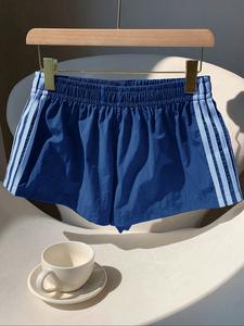 Deep Gym Shorts with Side Stripes, Breathable Quick-Dry Casual Running Gym Wear, Simple Versatile Design for Men & Women, Casual Athletic Shorts