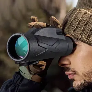 80x100 Monocular, Outdoor Monocular, FMC Lens & Bak4 Prism Monocular, Suitable for Outdoor Camping, Hiking and Concerts