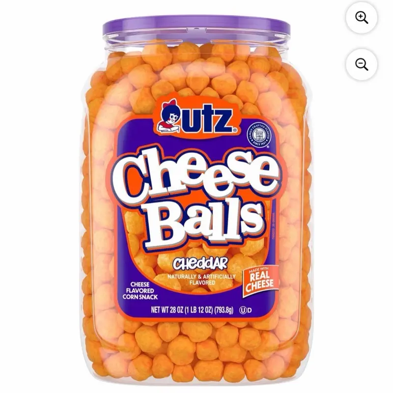 Utz Cheeseball Barrel, 28 oz. Utz Cheeseball Barrel, 28 oz.