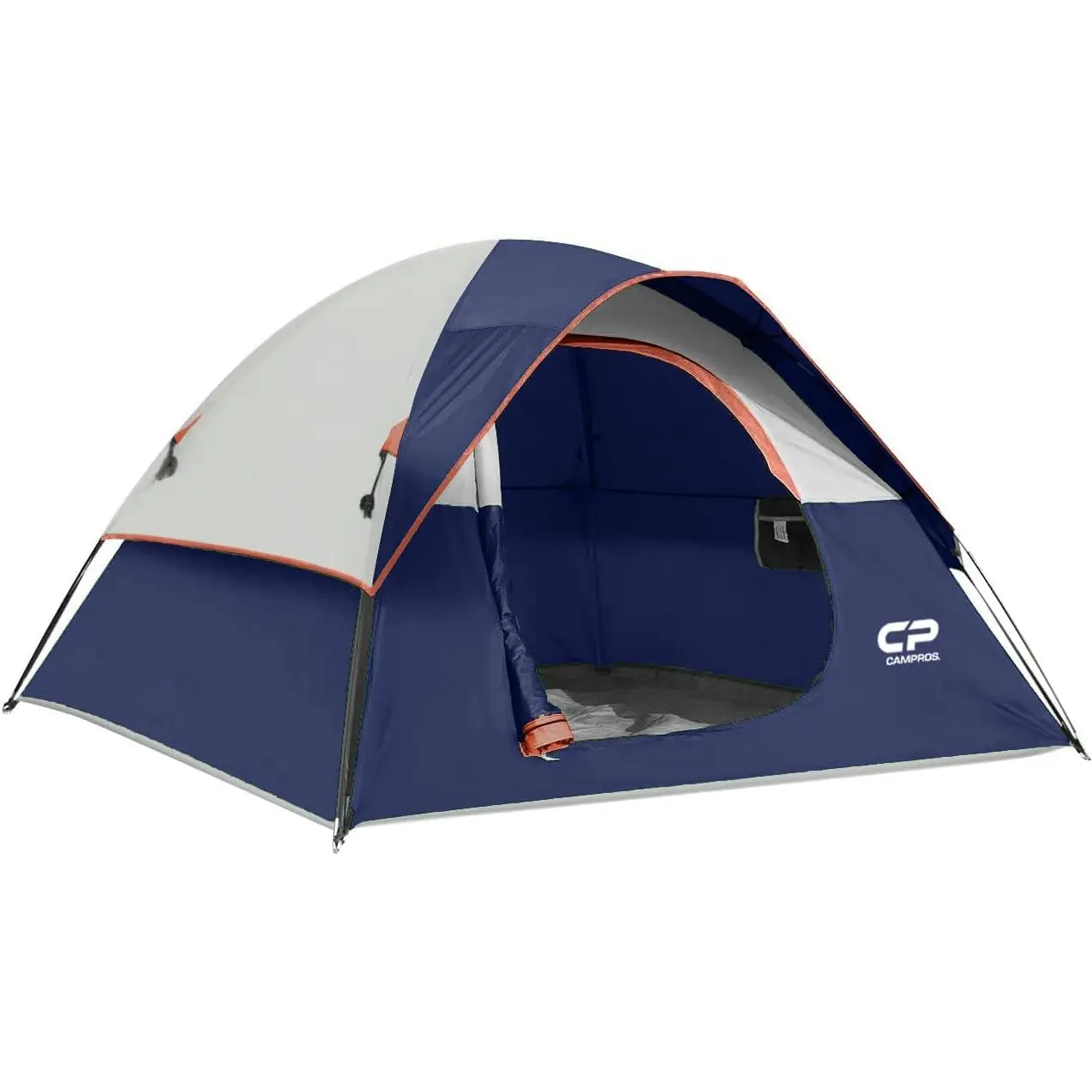 CAMPROS CP 3 Person Tent, Dome Tents for Camping with Rainfly, Waterproof Camping Tent Easy Set Up, Portable Family Tent with Large Mesh Window & Carry Bag for Outdoor Hiking compact lightweight instant canopy