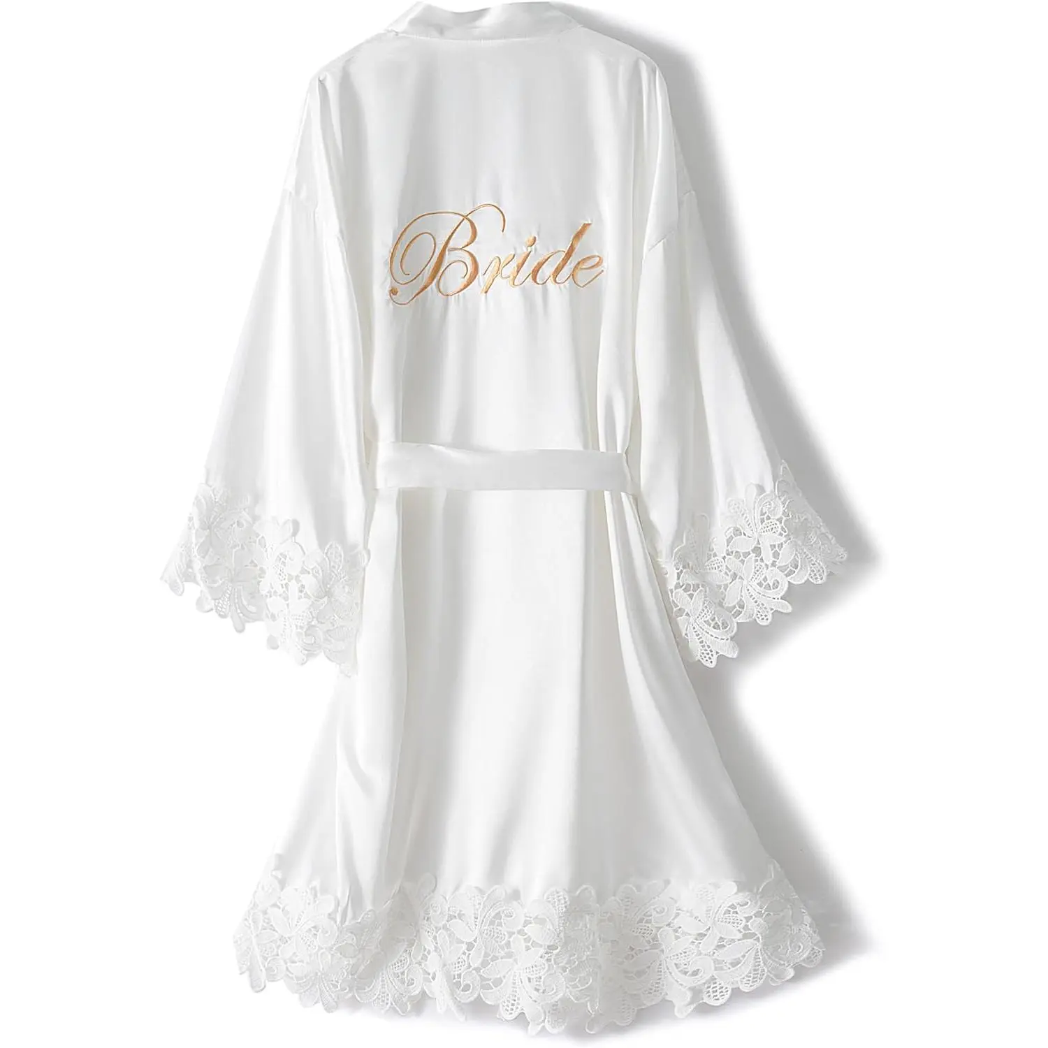 Women's Short Kimono Robe Soft Bride Bridesmaid Robes for Wedding Party Bridal Robes Getting Ready
