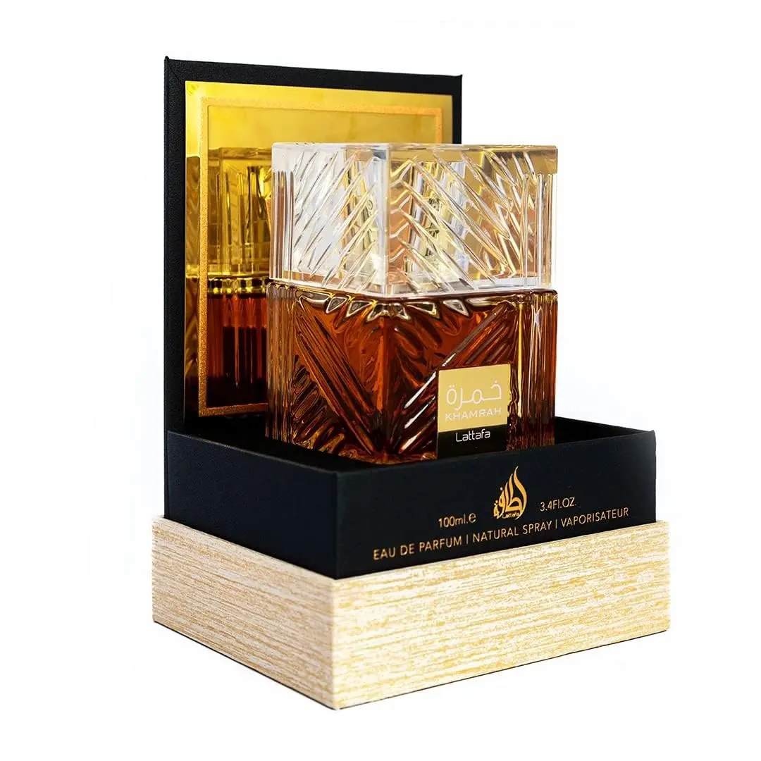 Perfumes Khamrah for Unisex Eau de Parfum Spray, 3.4 Ounce by Lattafa