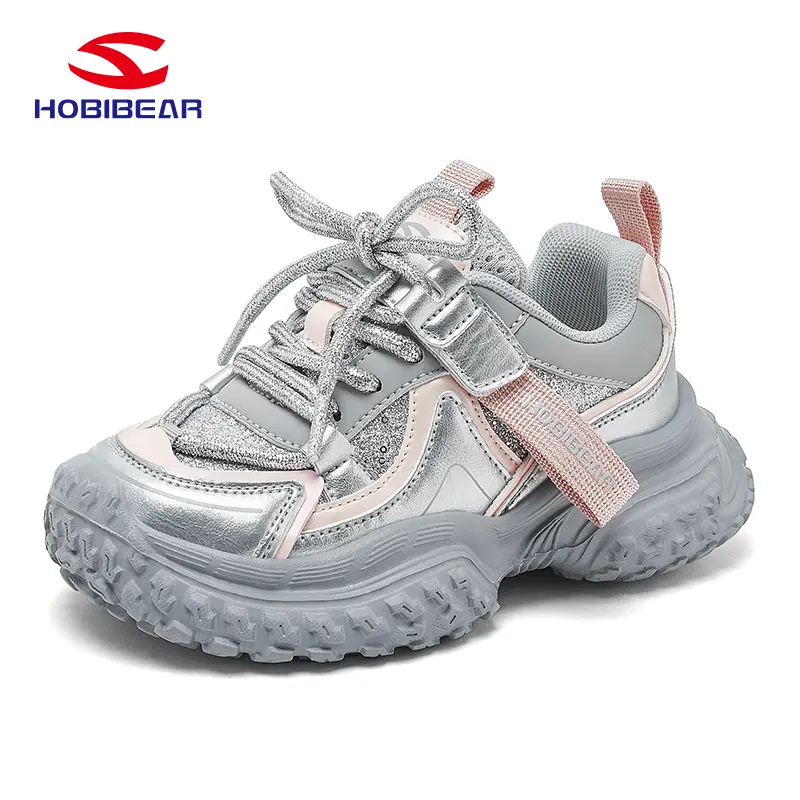 HOBIBEAR 2026 New Collection Kids' Four-Season Shoes，Non-slip sole, toe protection, Hook and Loop, stylish and sporty children's shoes.