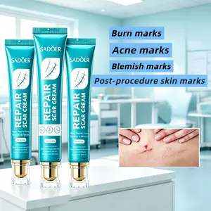 Skin repair cream for textured & marked skin. Ideal for acne marks, pimple marks, burn marks, blemish marks, and old & new post-procedure skin traces. Brightens skin tone and repairs skin texture, daily skin care essential.