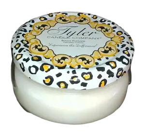 Tyler Candle Company - Glamfan - 3.4oz jar candle - with Tyler matches