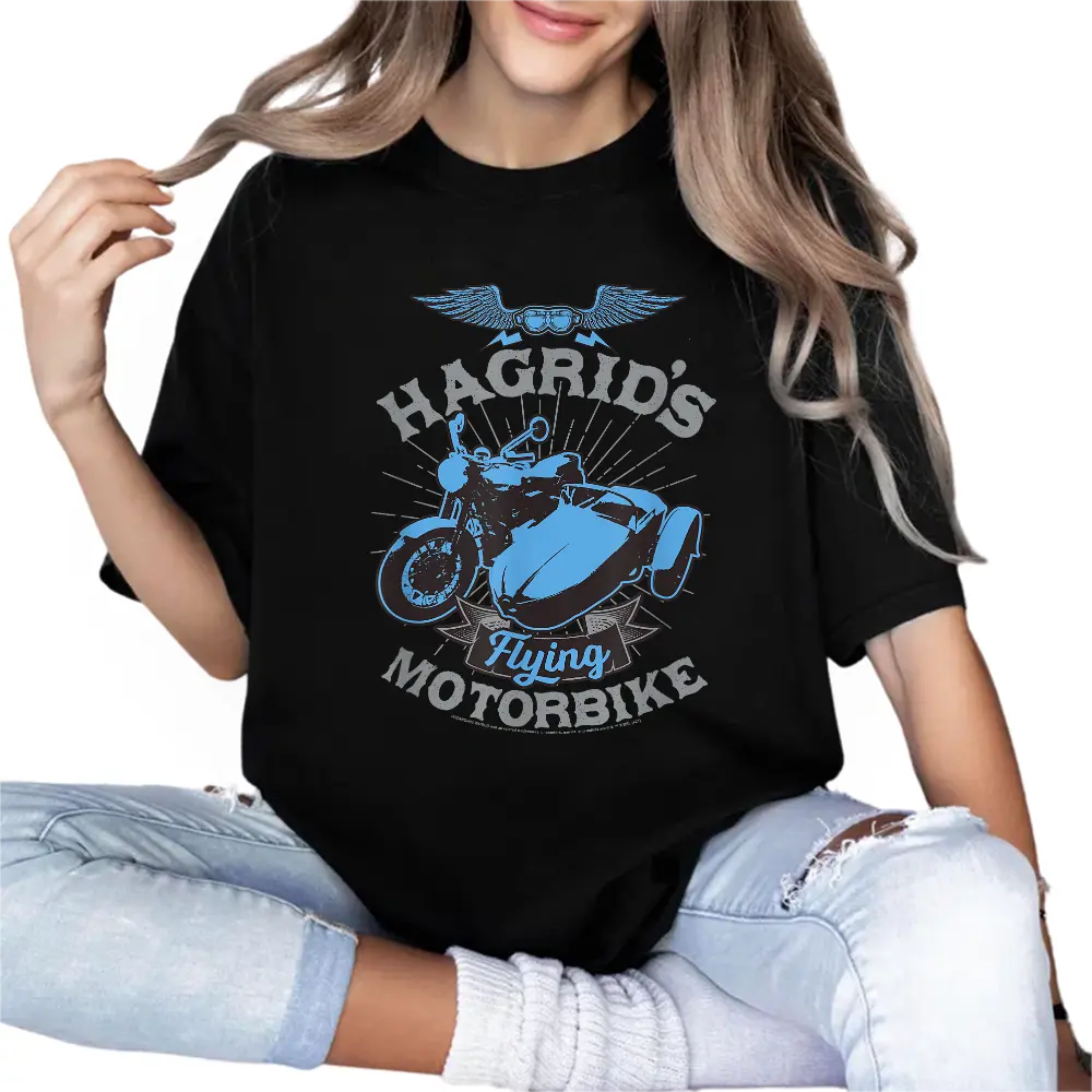 Harry Potter Hagrid's Flying Motorbike T-Shirt, Harry Potter Unisex Shirt