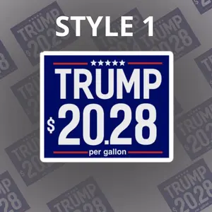 [20 STYLE] Icon Trump Funny  Iran Your Gas Prices Up Sticker, I Did That T.r.u.m.p Sticker, Anti Trump Sticker