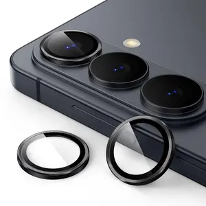 JETech Camera Lens Protector for Samsung Galaxy S26 Series, 9H Tempered Glass Metal Individual Ring Cover, HD Clear, 1 Set