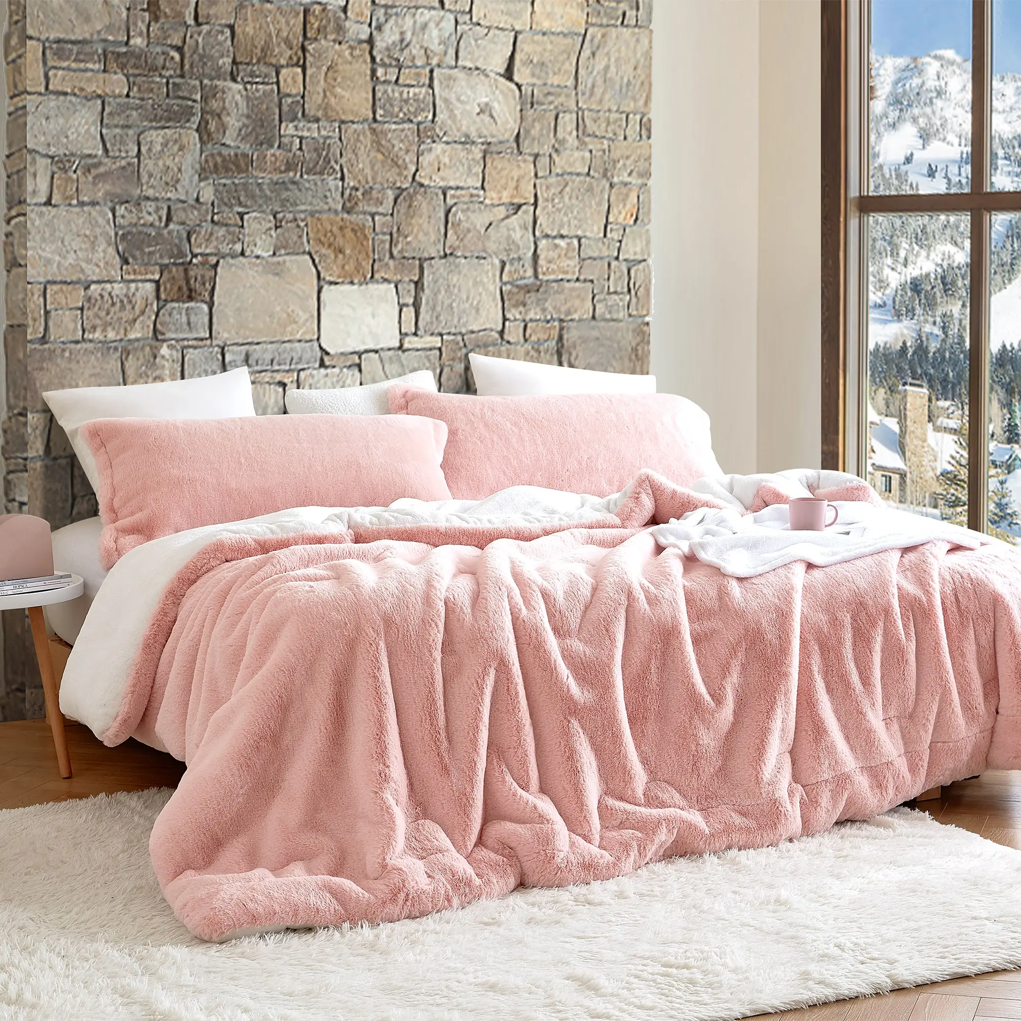 Chunky Bunny - Coma Inducer Oversized Comforter - Rose Quartz