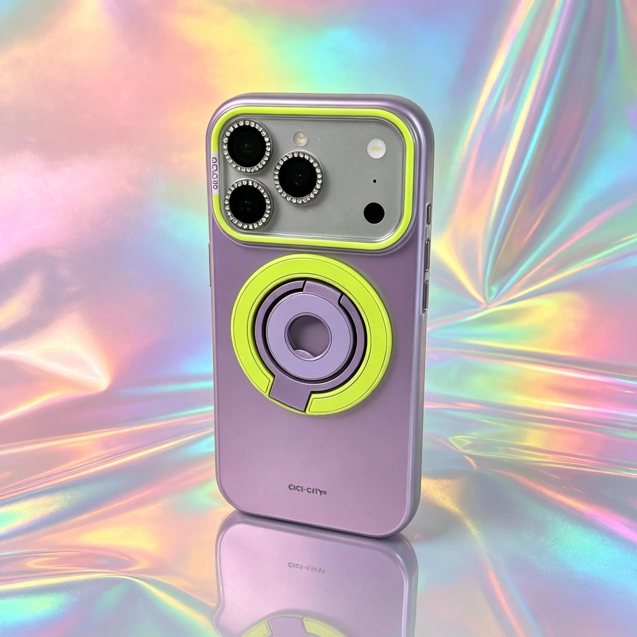 Neon MagSafe Protective Casing for iPhone 16-17, Customized Vibrant Summer Premium Phone Accessory, Shockproof Full Drop Protection, Raised Lens Bezel, Anti-Slip Matte Grip, Slim Lightweight Design, Magnetic Wireless Charging Compatible, Accessories, Smar