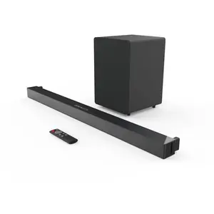 2.1 Heavy Bass Surround Sound System,Bluetooth Soundbar With Subwoofer, Wall-Mountable TV Speaker, Home Theater Stereo, Bluetooth 5.0, AUX/USB/Optical/Coaxial/HD(ARC) Connection