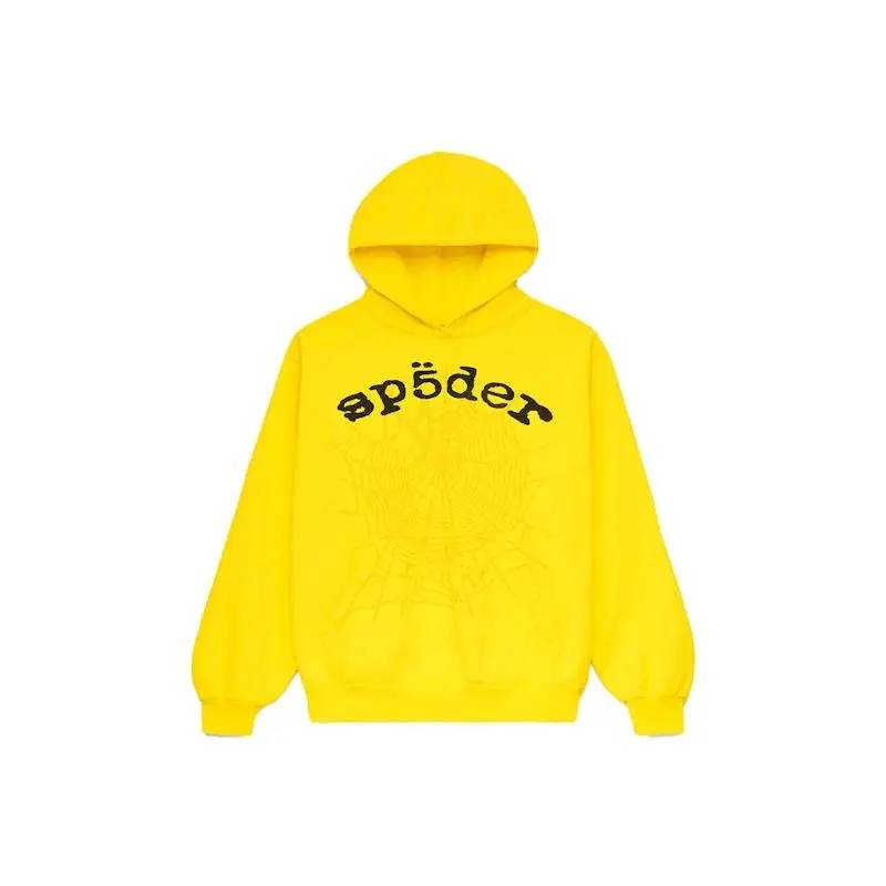 Sp5der Legacy Hoodie Yellow (men) by StockX