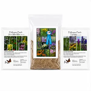 Pollinator Wildflower XL Bundle | Tall & Short Mini Mixes & Pollinator Prize | Prairie Legacy Inc.
