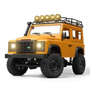 Official Licensed Land Rover 1/12 Scale 4x4 RC Crawler, Off Road Remote Control Truck, All Terrain Hobby RC Rock Crawler RTR, 280 Motor Upgraded Chassis, Boys and Girls Toys