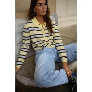 Yellow Jules Polo, Shirts, Polyester