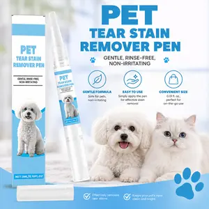 Dog & Cat Tear Stain Remover Pen, Gentle Pet Eye Stain Cleaner
