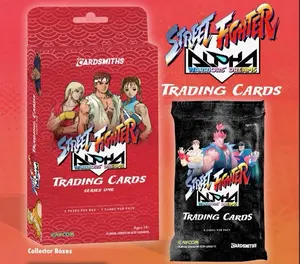 Street Fighter Alpha Collector Box (Cardsmiths 2025) Sealed Box
