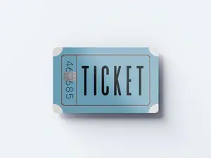 Credit/Debit Card Cover/Skin - Arcade Ticket