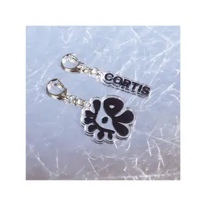 Korean boy group CORTIS debut support high-transparent double-sided sandwich keychain
