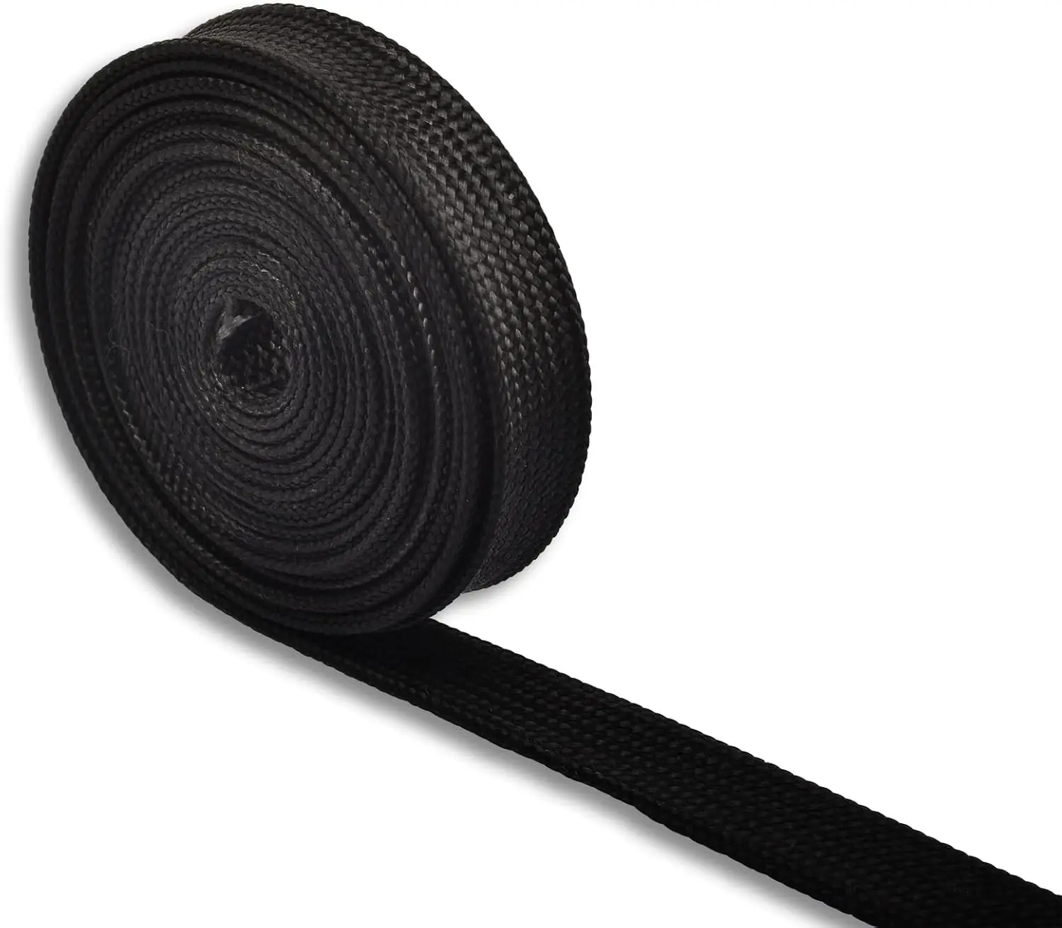 Heat Fiberglass Shield Sleeve 5FT(5 Feet) X 6MM(1/4"Inch) Black | Adjustable Hose Heat Spark Plug Wire High Temp For Car Wire Loom Protection