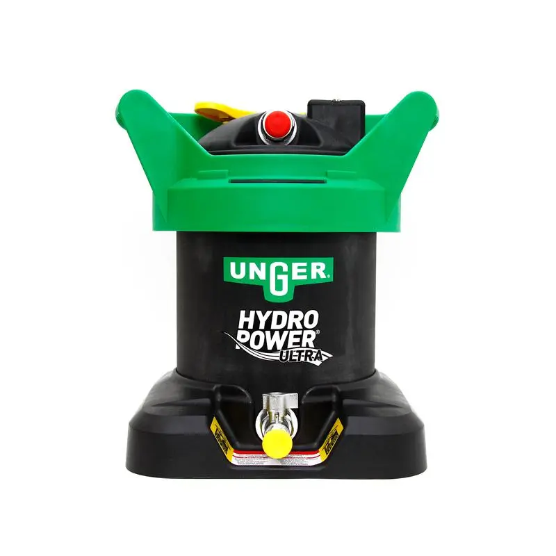 Unger HydroPower Ultra DI Tank w/Resin Small for Pure Water Fed Pole Window Cleaning