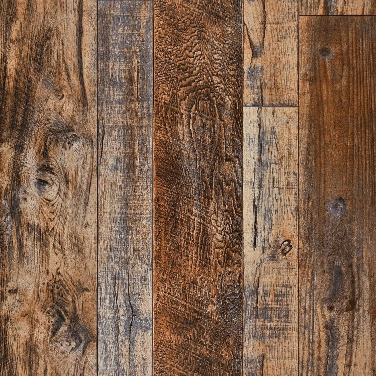 Vintage Wood Grain Removable Self-Adhesive Decorative Wallpaper Roll, Waterproof Contact Paper for Kitchen Cabinets, Countertops and Living Room, Multi-Purpose Decor, Vintage Peel and Stick Wallpaper