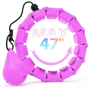 Weighted exercise Circle with 24 Links for Adults, exercise Circle Plus Size, for Women Smart Exercise Equipment