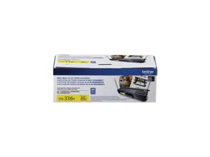 Brother International - TN336Y - Brother Genuine TN336Y High Yield Yellow Toner Cartridge - Laser - High Yield - 3500