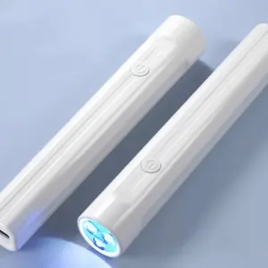 Electric Nail Dryer Lamp, Rechargeable LED Flashlight, Single Fingernail Gel Machine, Nail Art Manicure Lamp, Press on Nail Lamp Durable Nail Care Durable Nail Care
