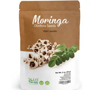 Moringa Seeds | 200 Seeds Approx. | Premium Quality | PKM1 | Edible | Planting | Moringa Oleifera| Malunggay | Semillas De Moringa | Drumstick Tree | Seeds from India (2 oz)