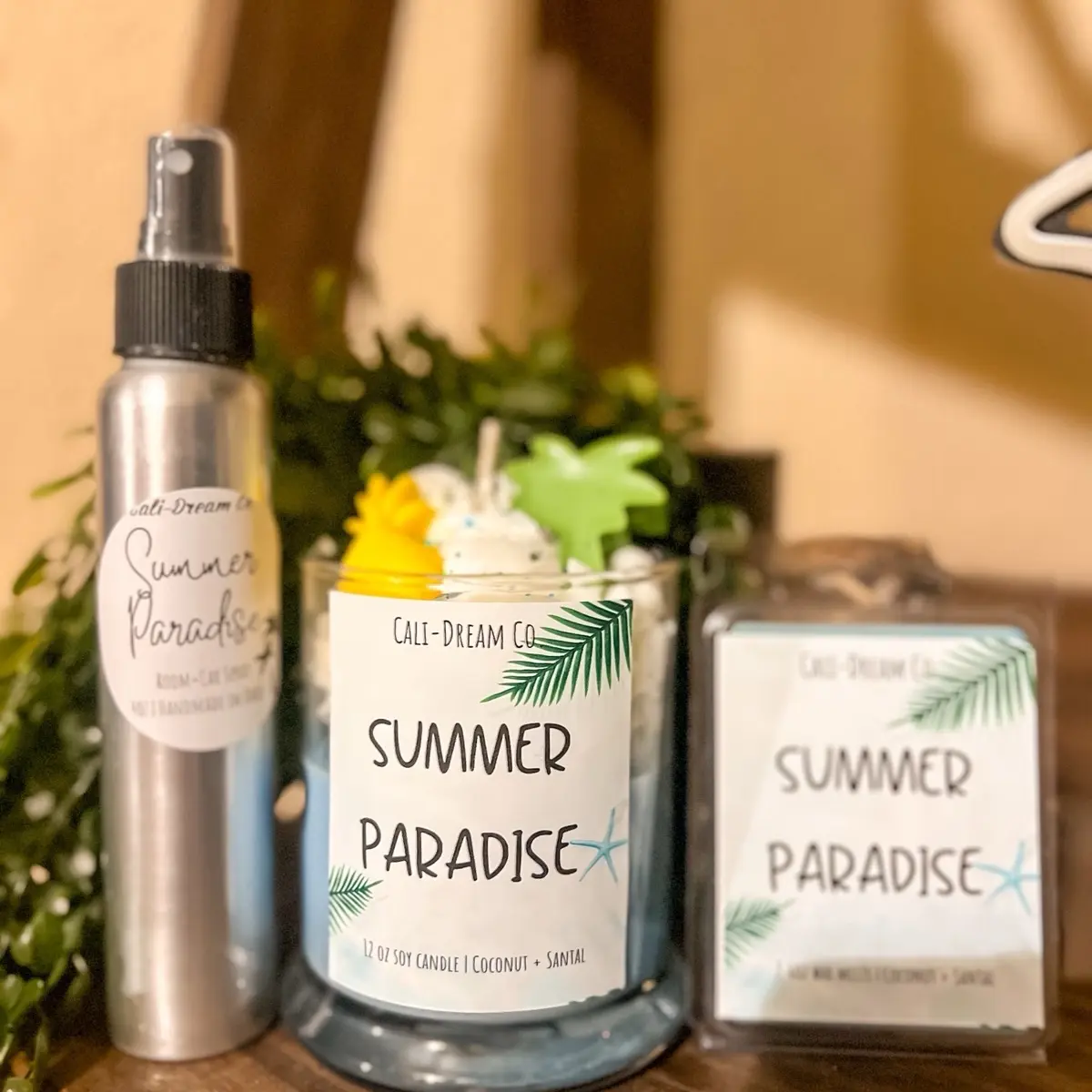 Summer paradise Candle Combo