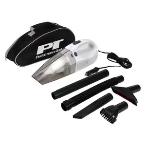 212 MAIN 12V Compact Vehicle Plug Corded Portable Automotive Vacuum Cleaner, High-Powered Suction, HEPA Filter, Adjustable Cord Length