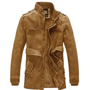 Men's Jacket Motorcycle Trend Men's Leather Jacket