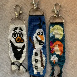 Frozen and Olaf Keychains