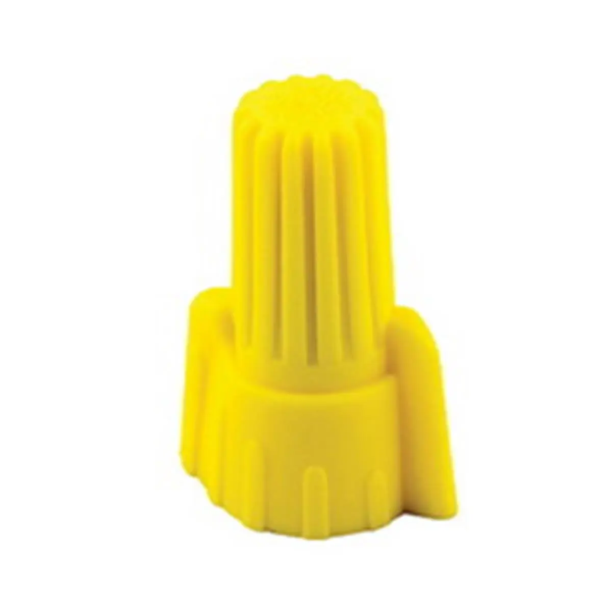 212 MAIN Square-Wing Plastic Electrical Wire Connector, Yellow Color-Coded, Easy-On/Off, Vibration-Res., Expandable Plated Spring, Gravity Feed, Environmental Extremes Resistant, Superior Flash-Over Protection (0.1x0.1x0.1 in, 0.45 lbs) - Box of 100
