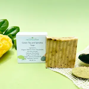 Matcha green tea ⎮ Spirulina soap